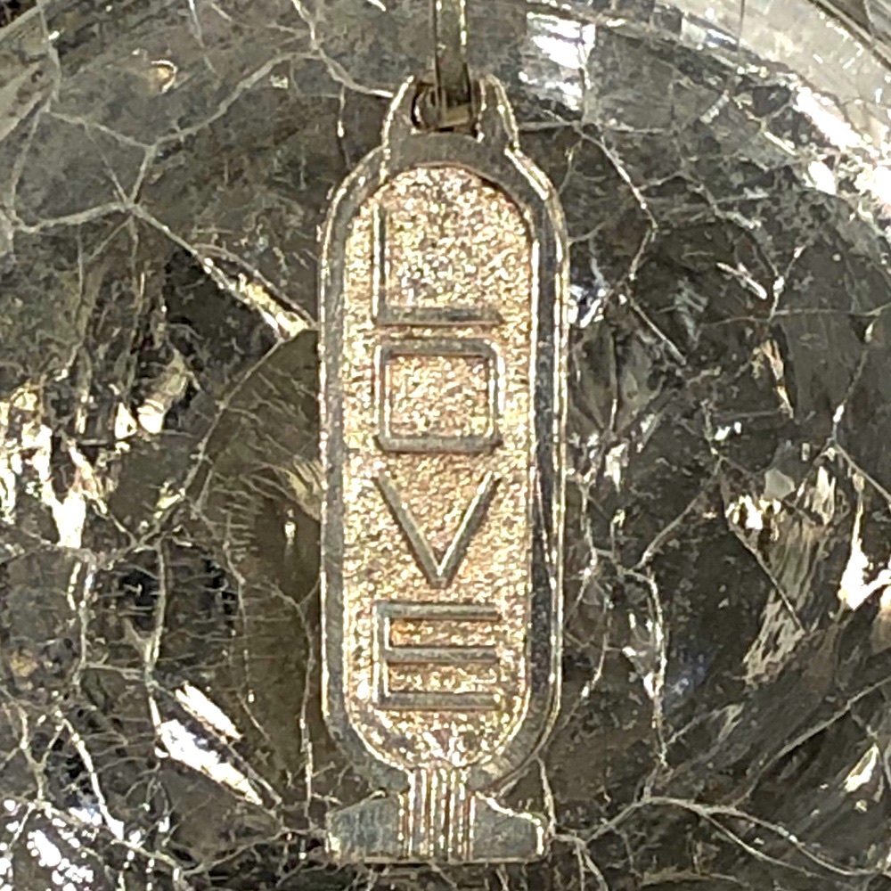 Reversible cartouche Love necklace - Picture 7 of 7